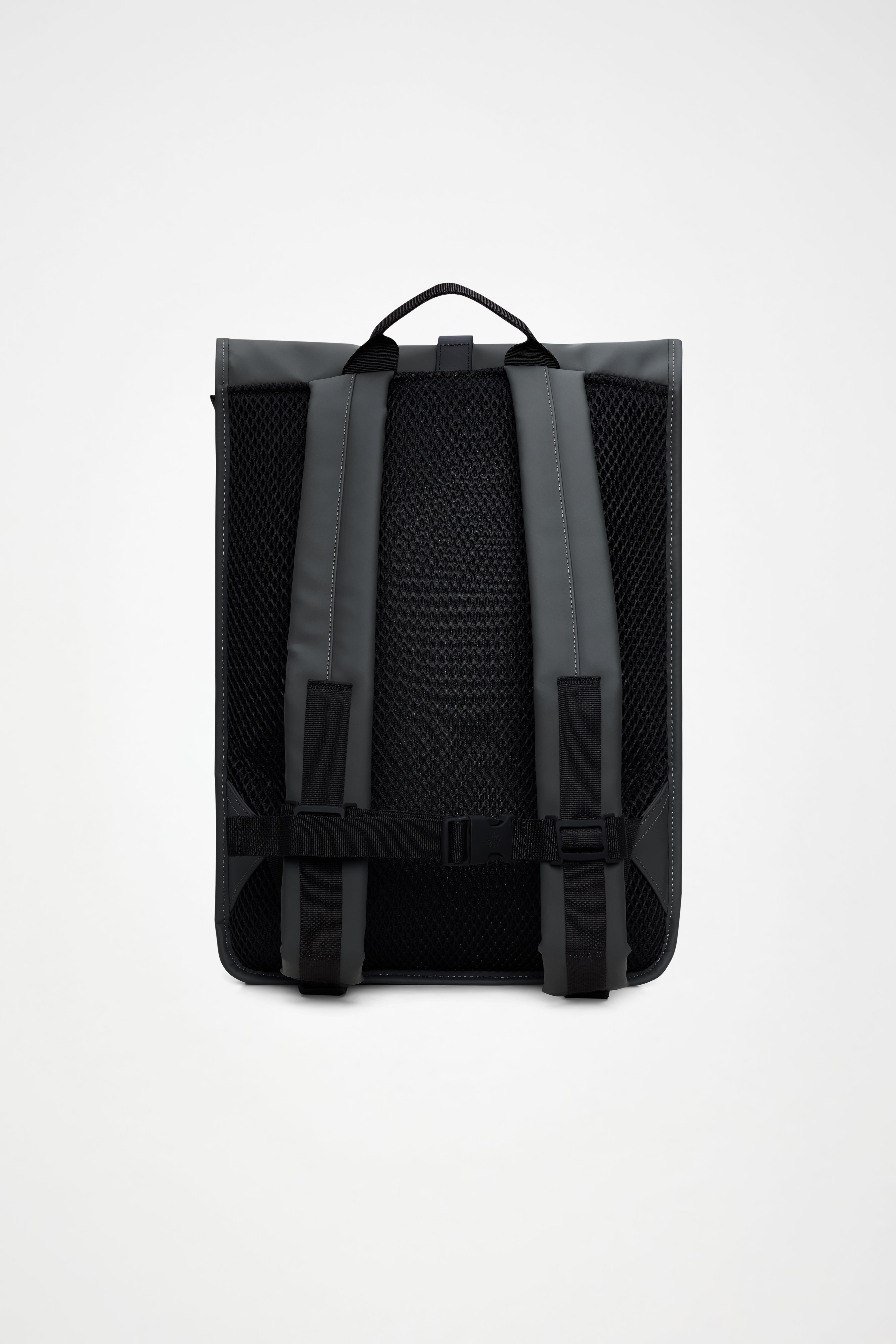 RAINS Rolltop Rucksack Dark Grey 19L H48 x D11 x W32 cm Backpack