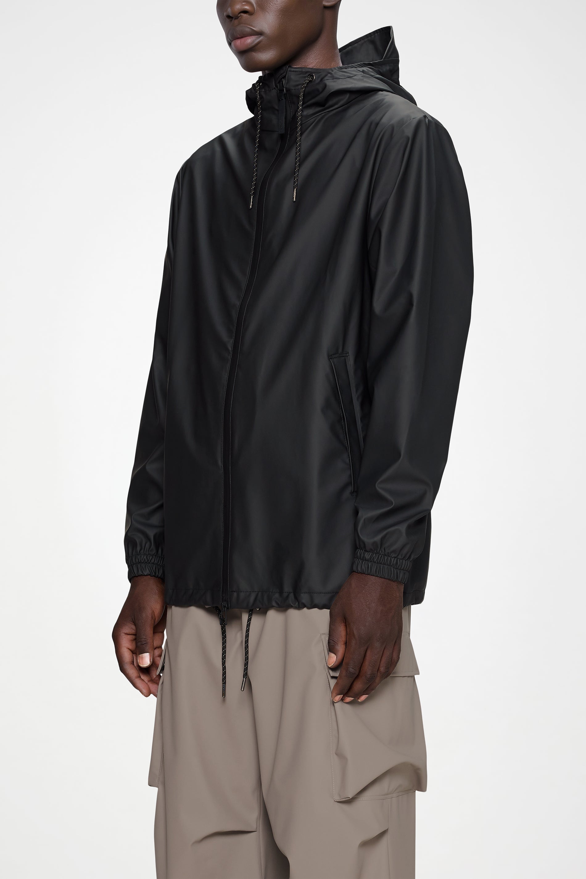 RAINS Storm Breaker Black Jacket