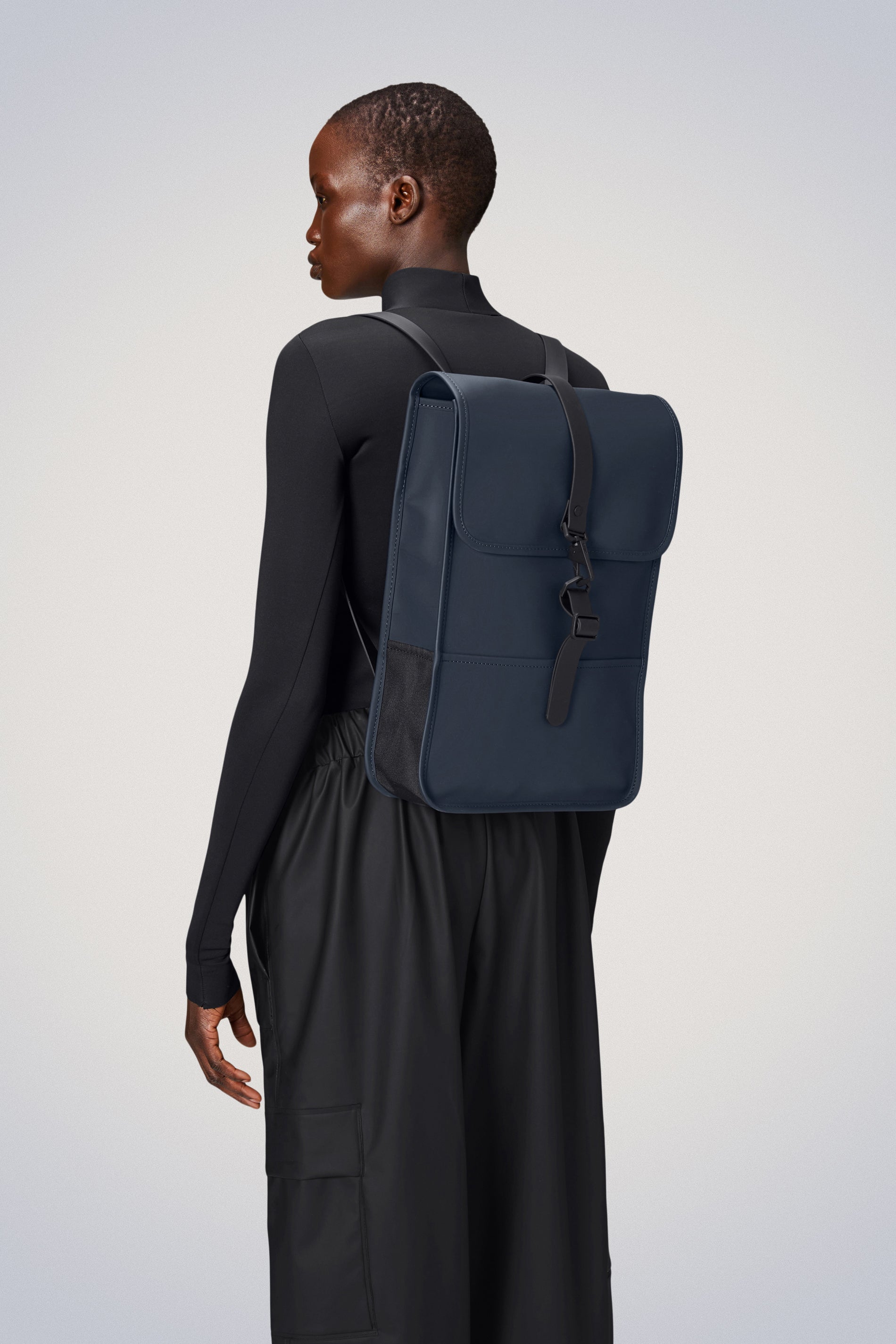 Rains® Backpack Mini in Navy for $110 | Free Shipping