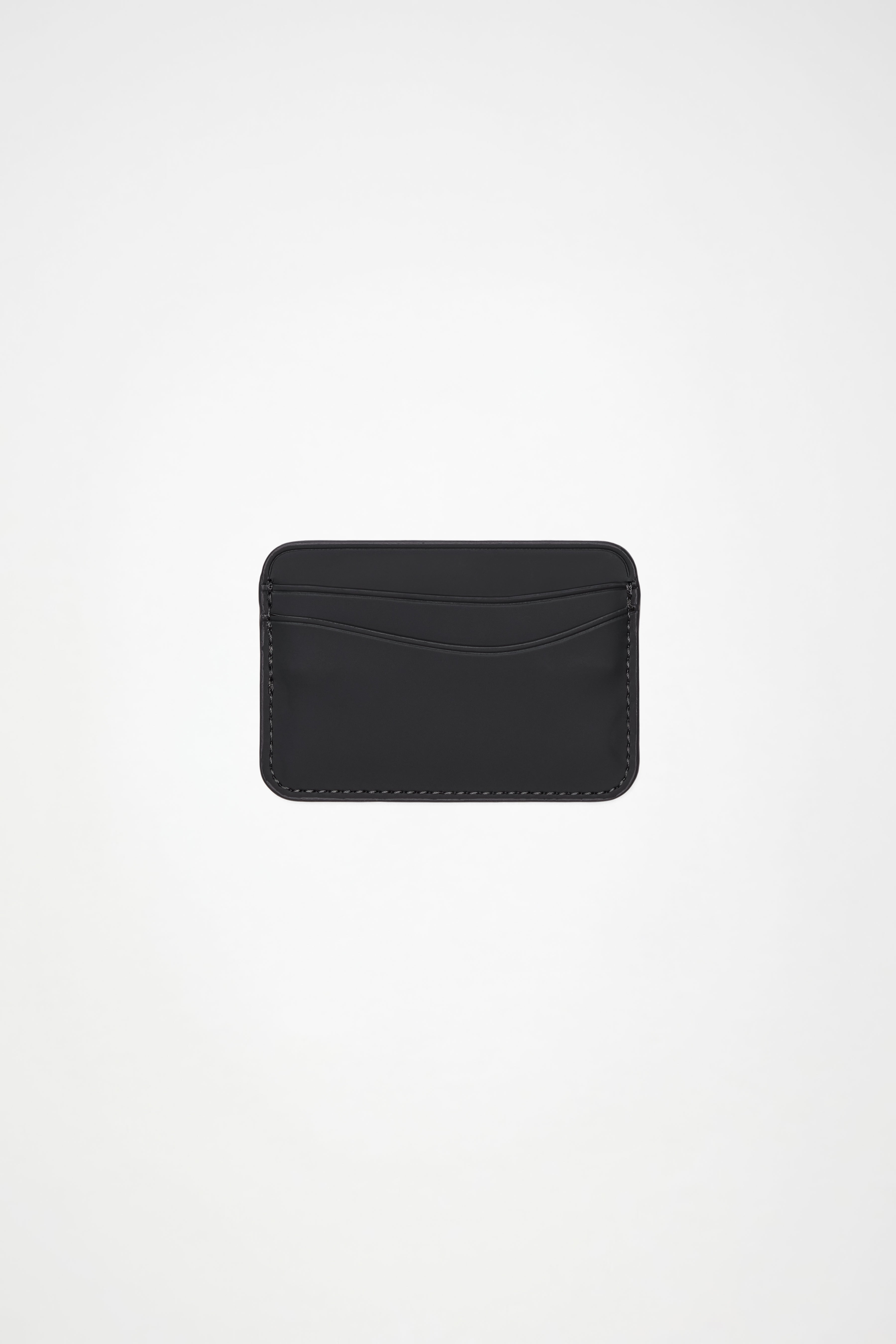 RAINS Cardholder Black Wallet