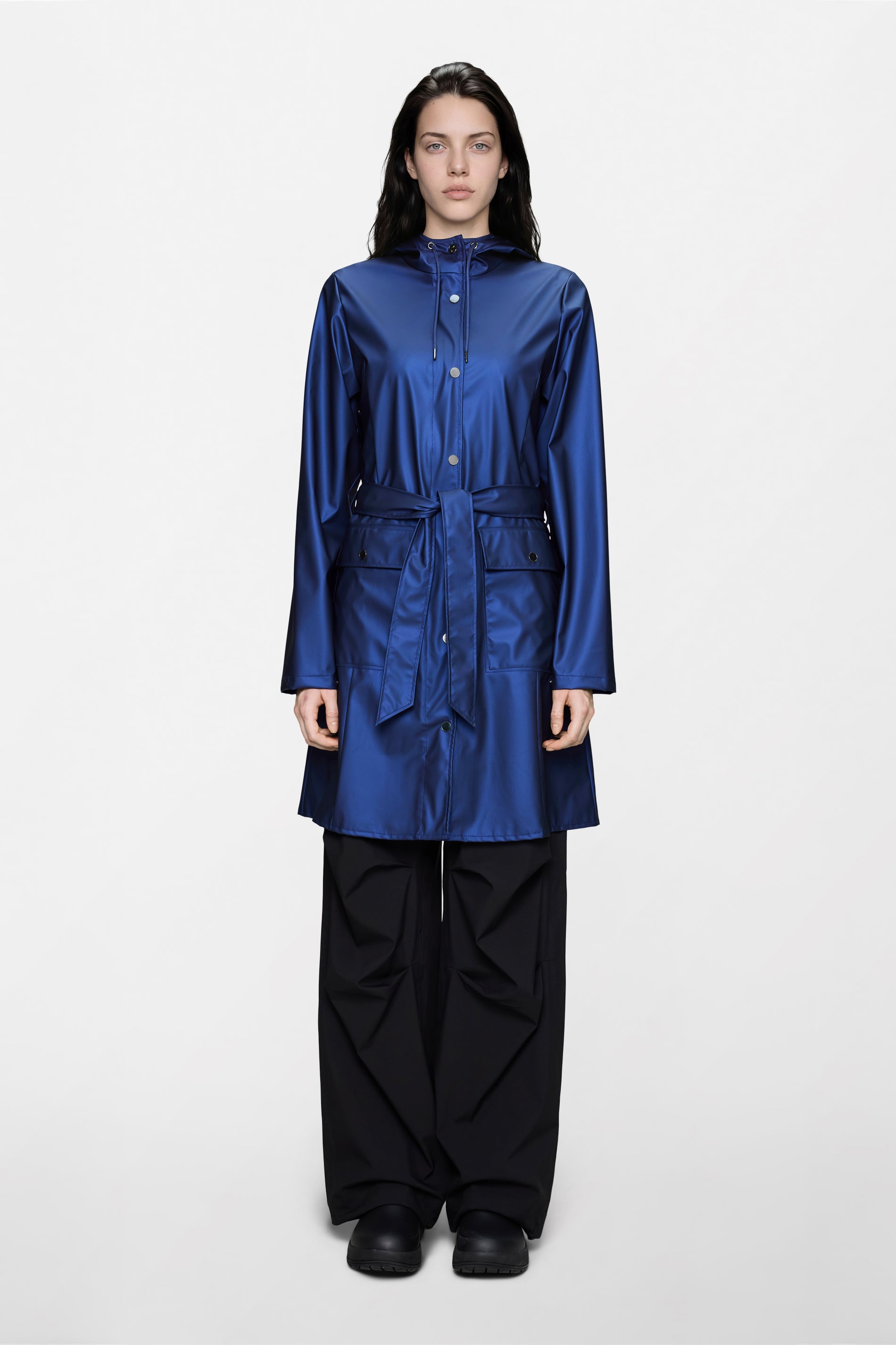 RAINS Curve Long Jacket
 Lucid Jacket