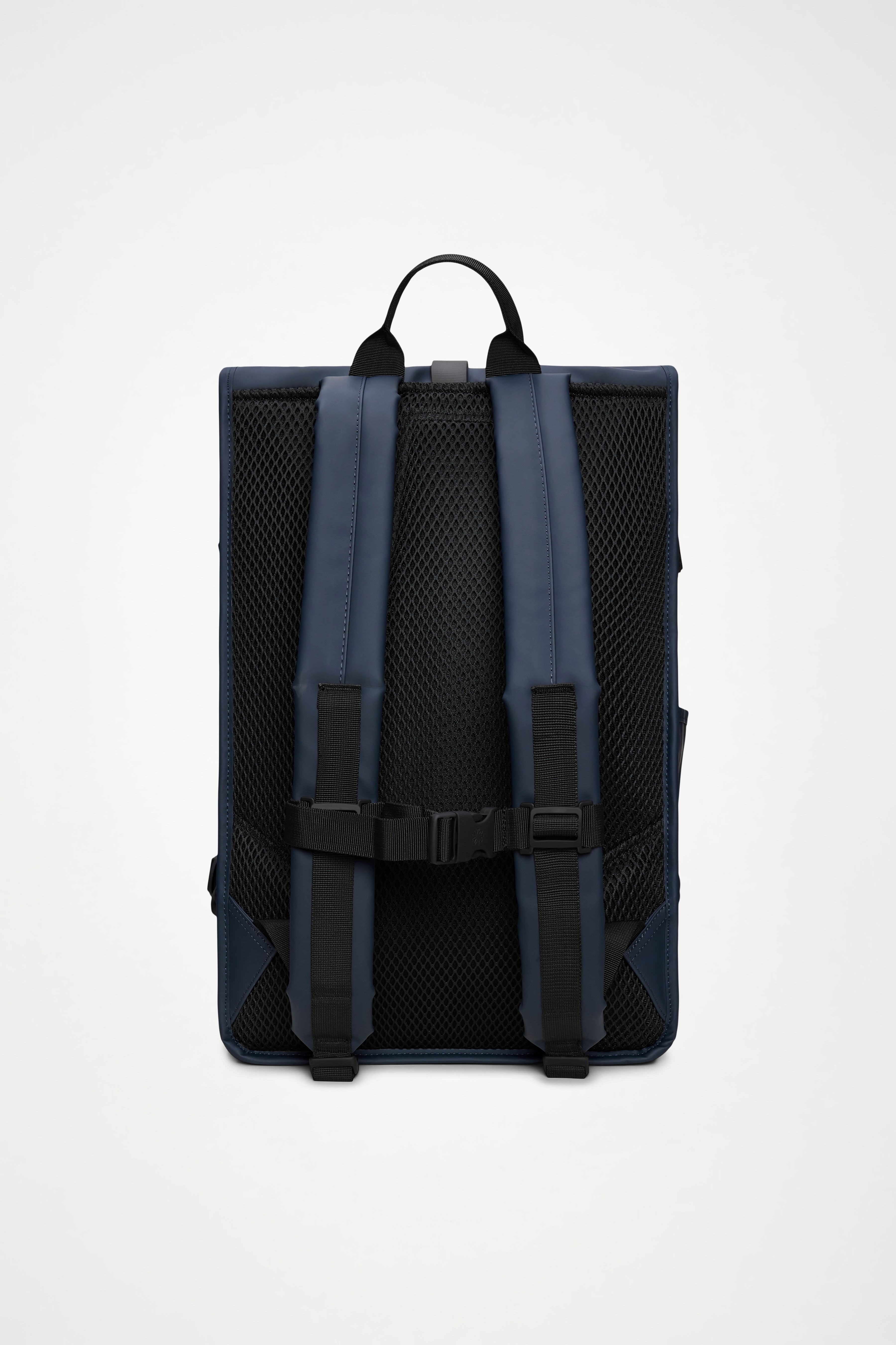 RAINS Rolltop Rucksack Large Navy 28L H63 x D14 x W32 cm Backpack