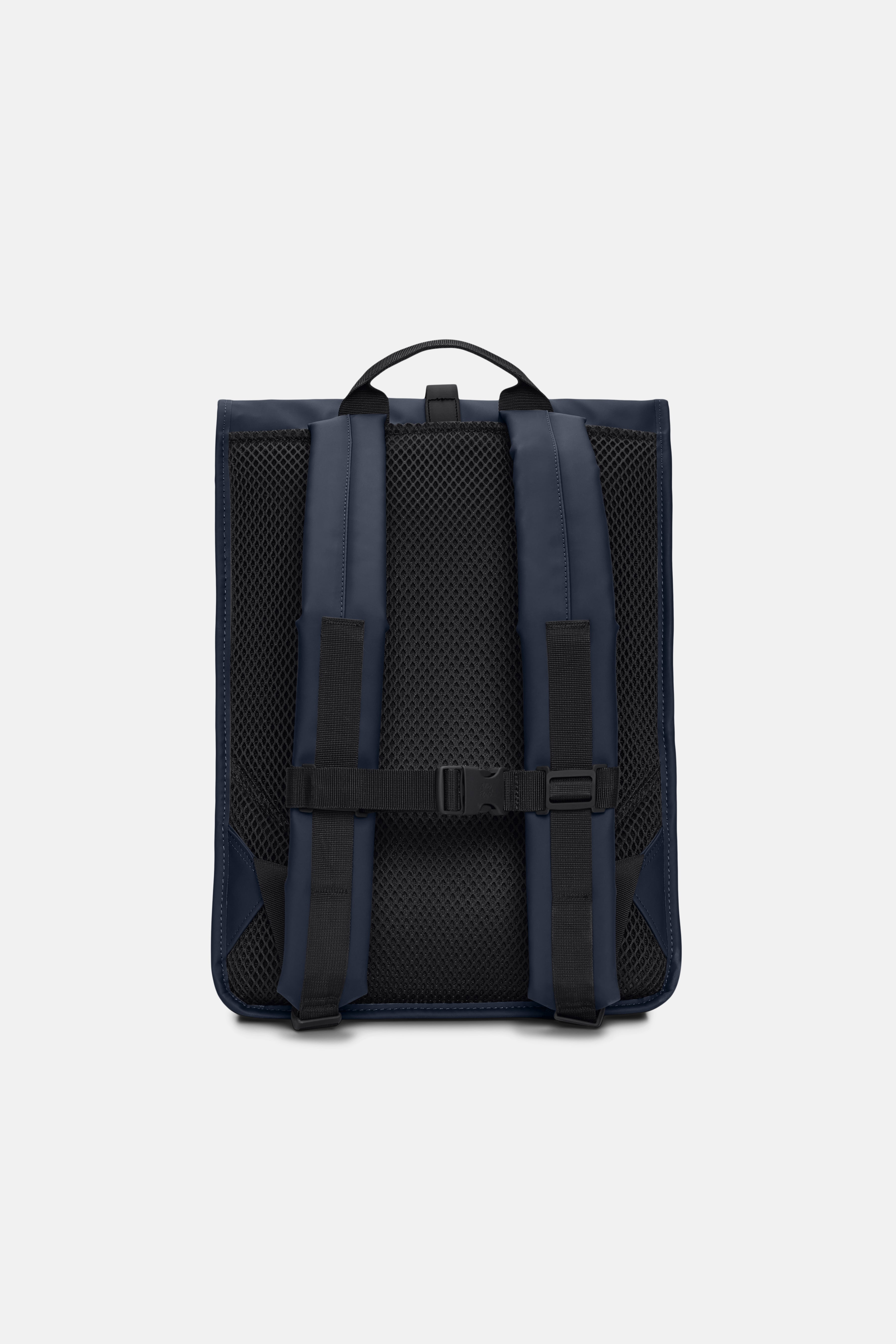 RAINS Rolltop Rucksack Navy 19L H48 x D11 x W32 cm Backpack