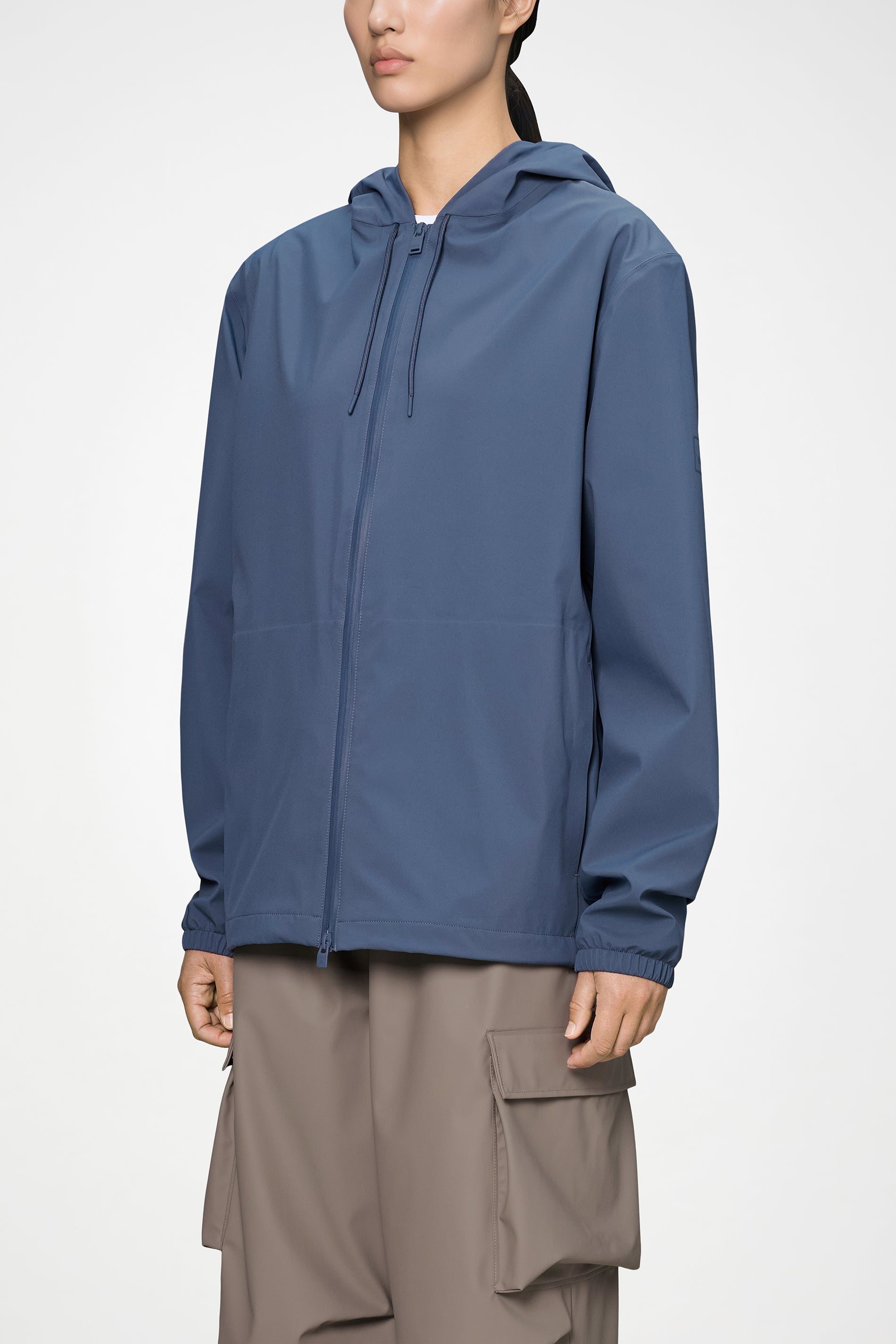 RAINS Suva Hardshell Jacket Blue Dusk Jacket