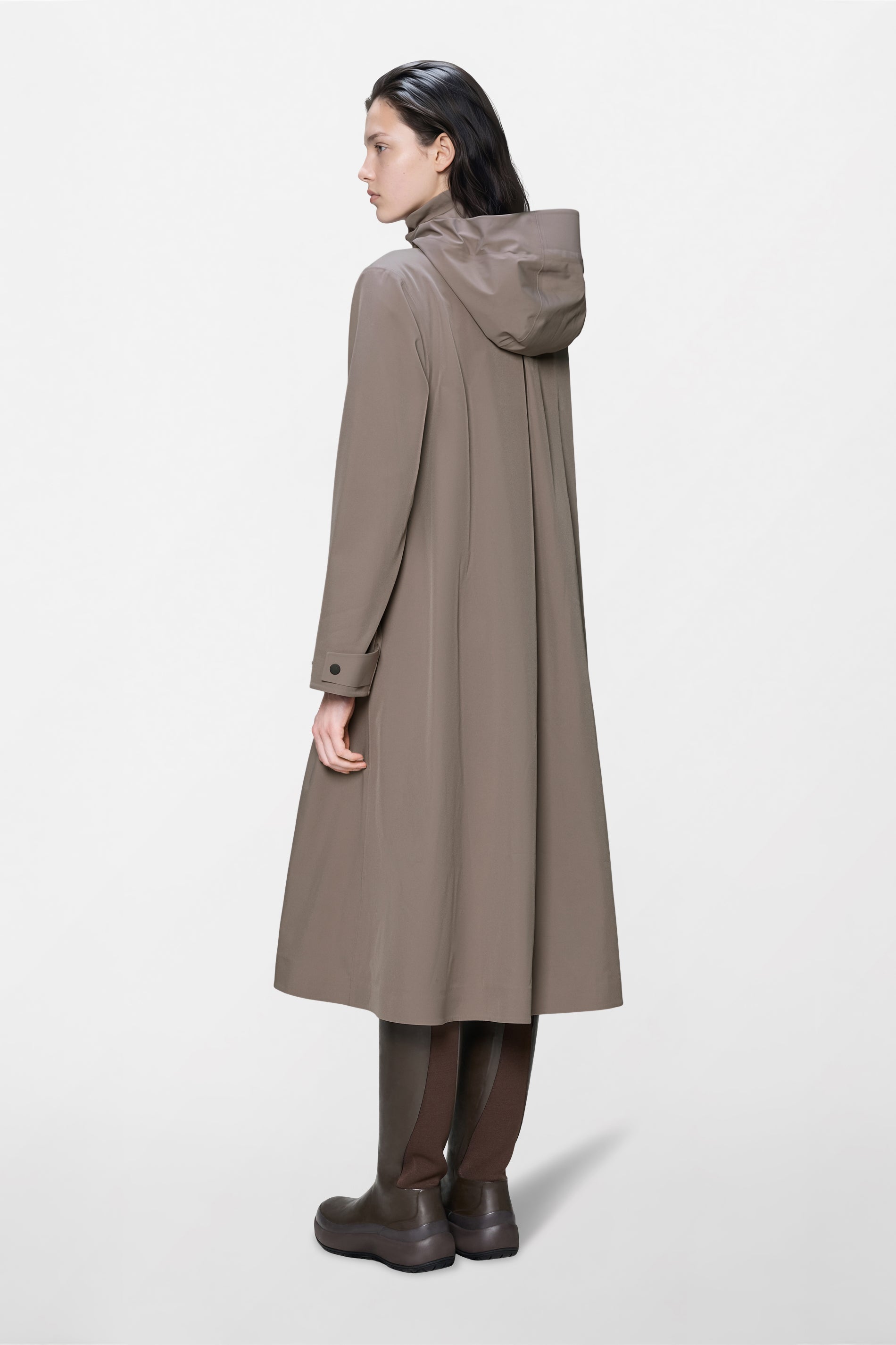 RAINS Suva Softshell A-Line W Jacket Cinder Jacket