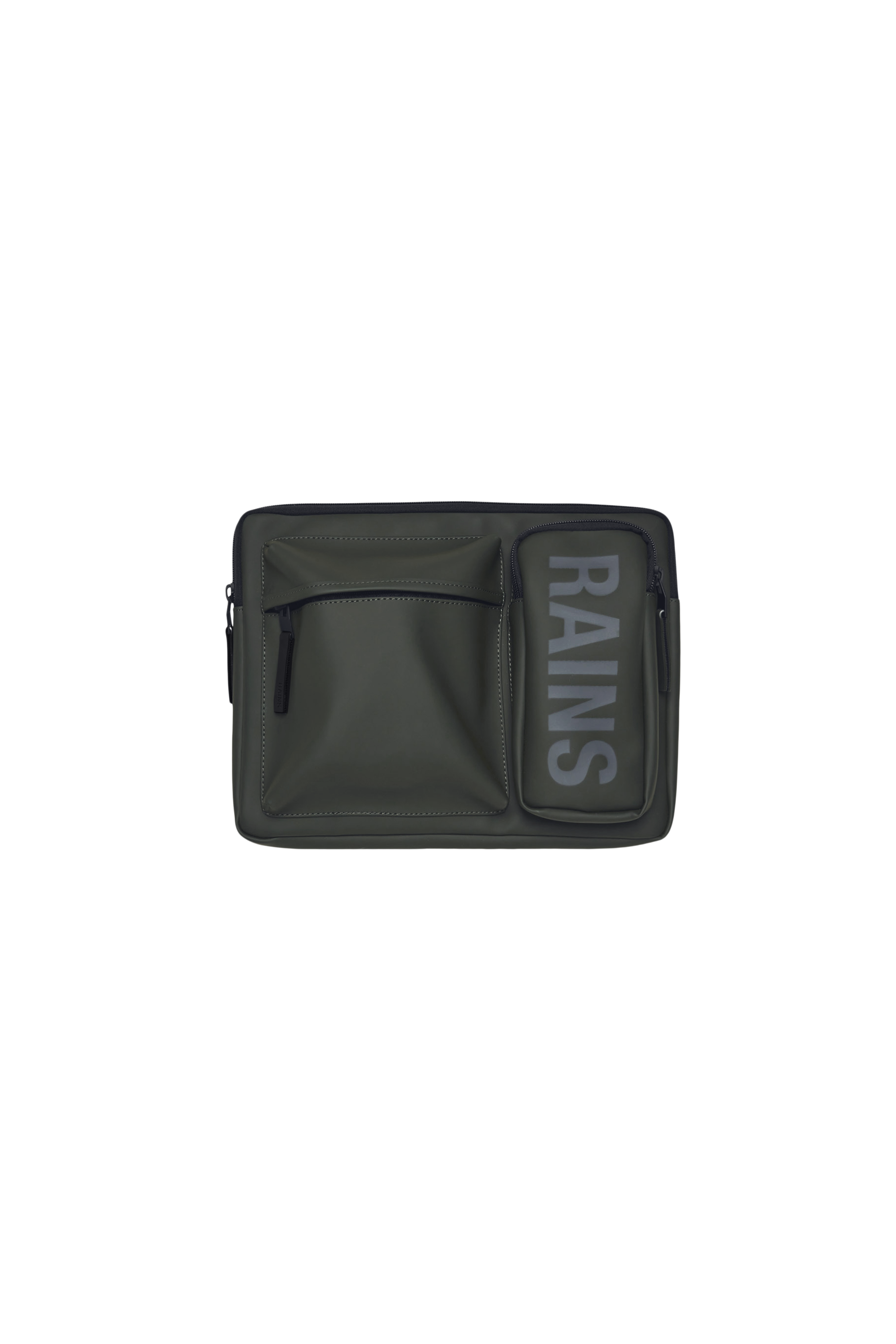 RAINS Texel Laptop Case 13″/14″ Green 2.20L H25 x D3 x W34 cm Laptop Case