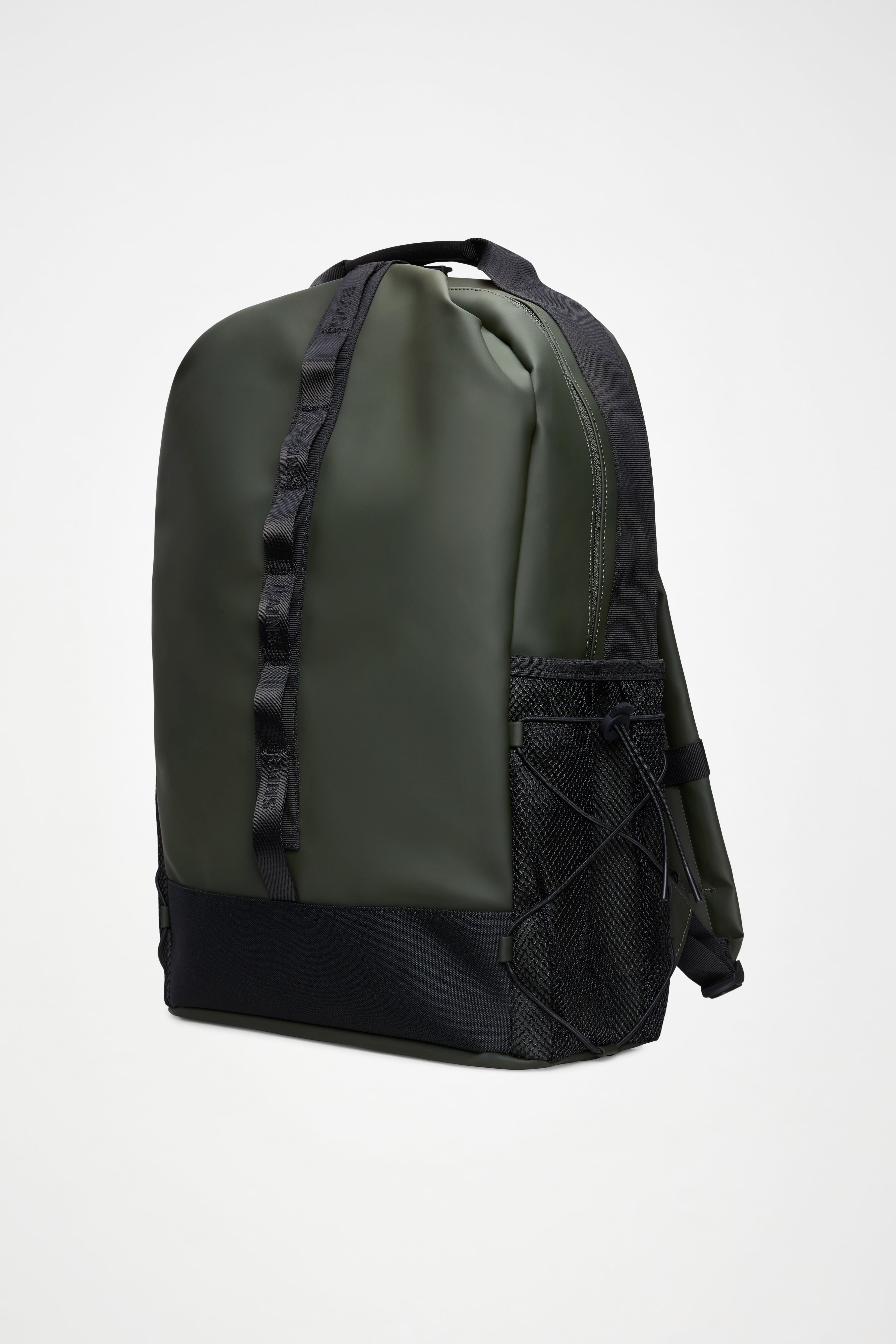 Rains® Trail Clip Front Backpack in Black for $195 | 2-Year Warranty